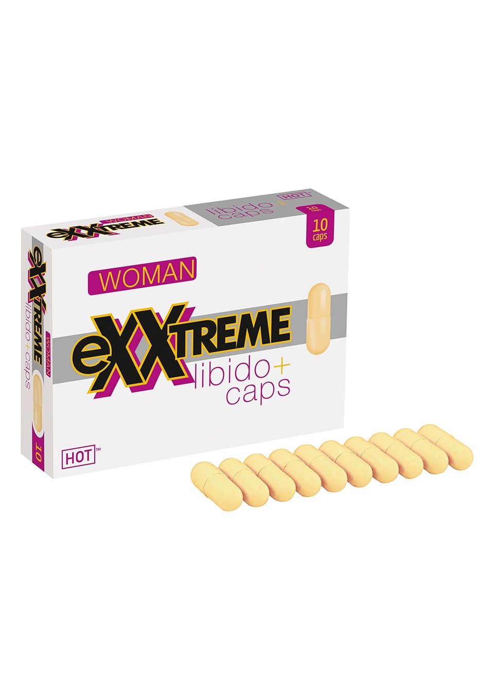 Exxtreme Libido Caps for Woman 10 stuks