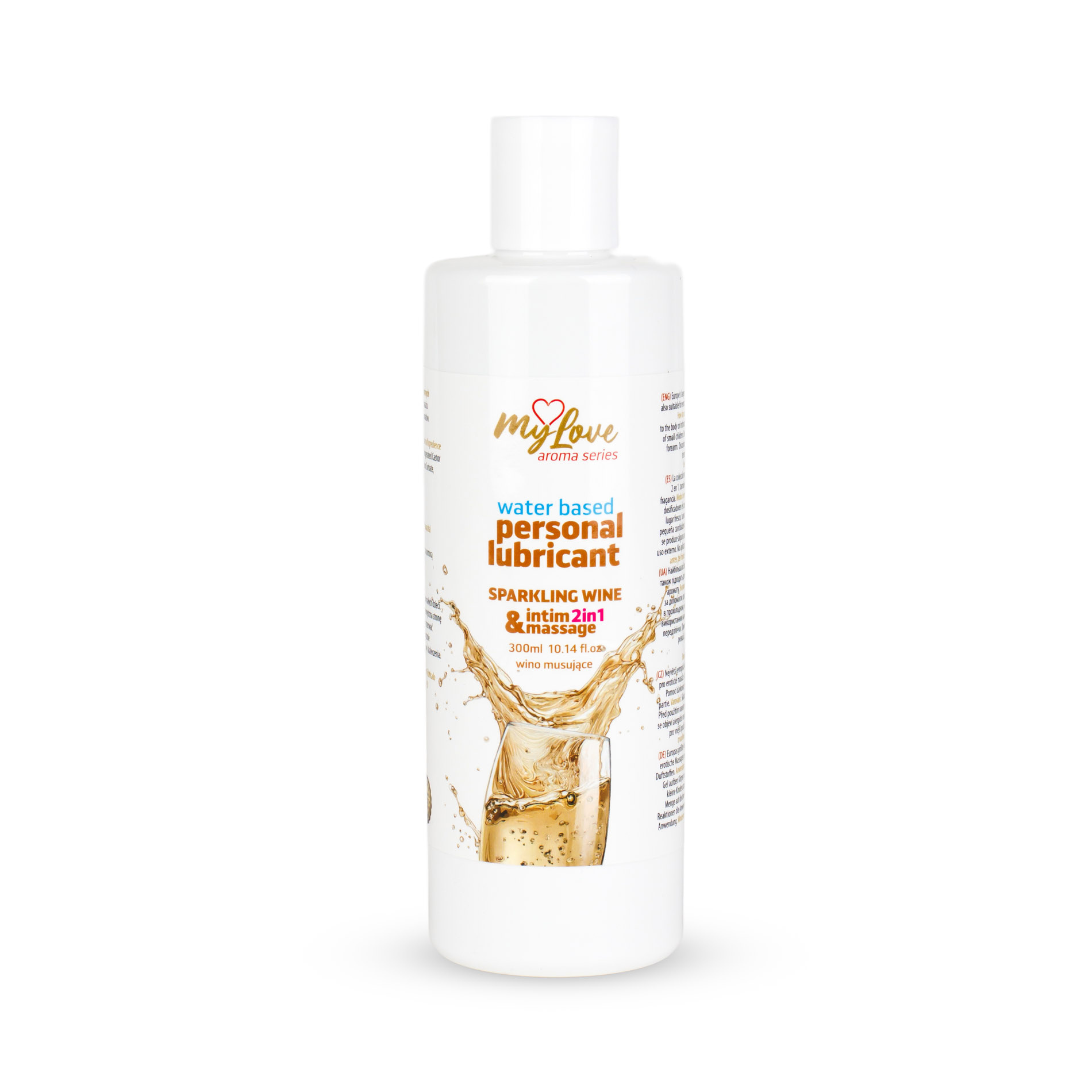 MyLove Aroma Series 2-in-1 Glij- en Massagemiddel - Sparkling Wine