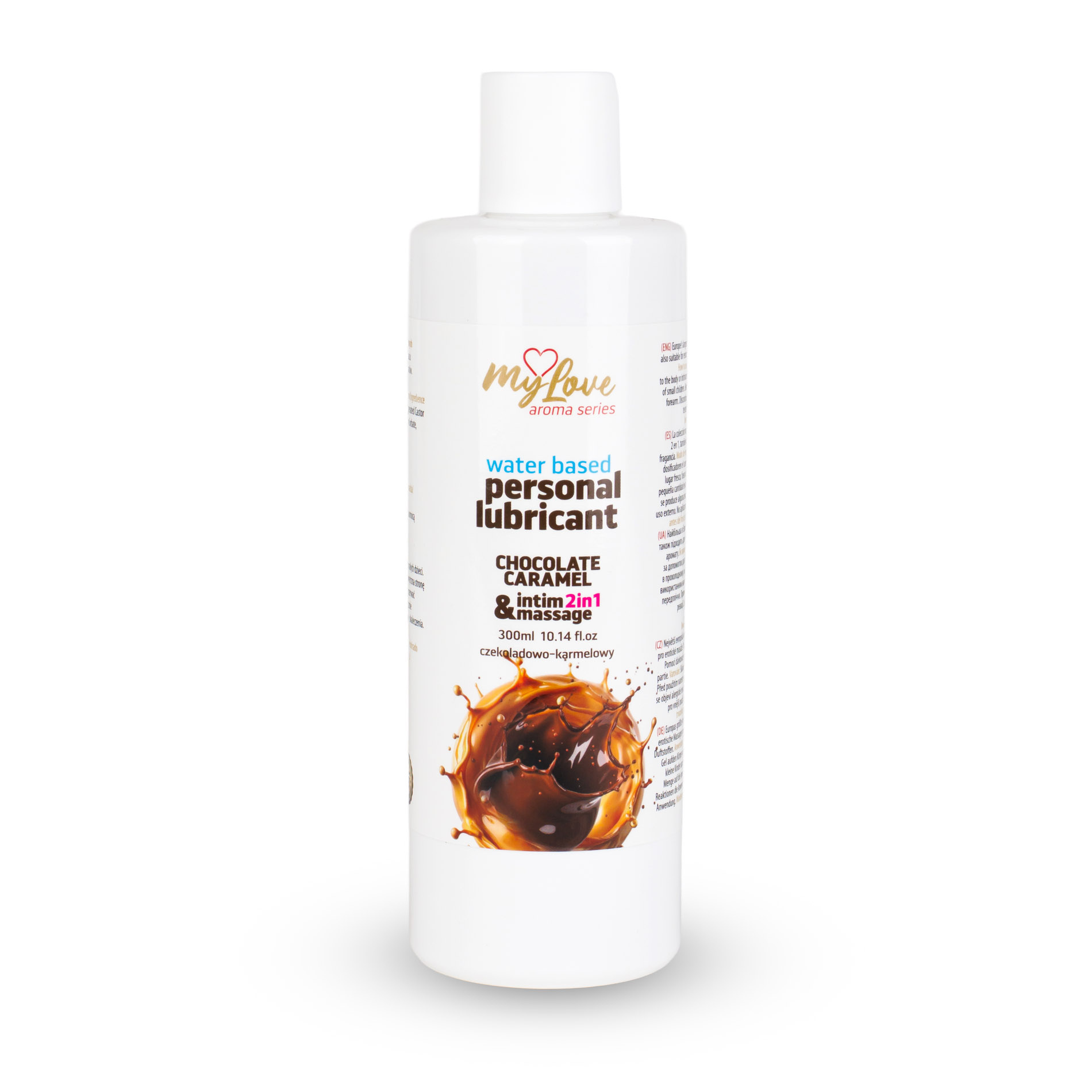 MyLove Aroma Series 2-in-1 Glij- en Massagemiddel - Chocolade-Karamel