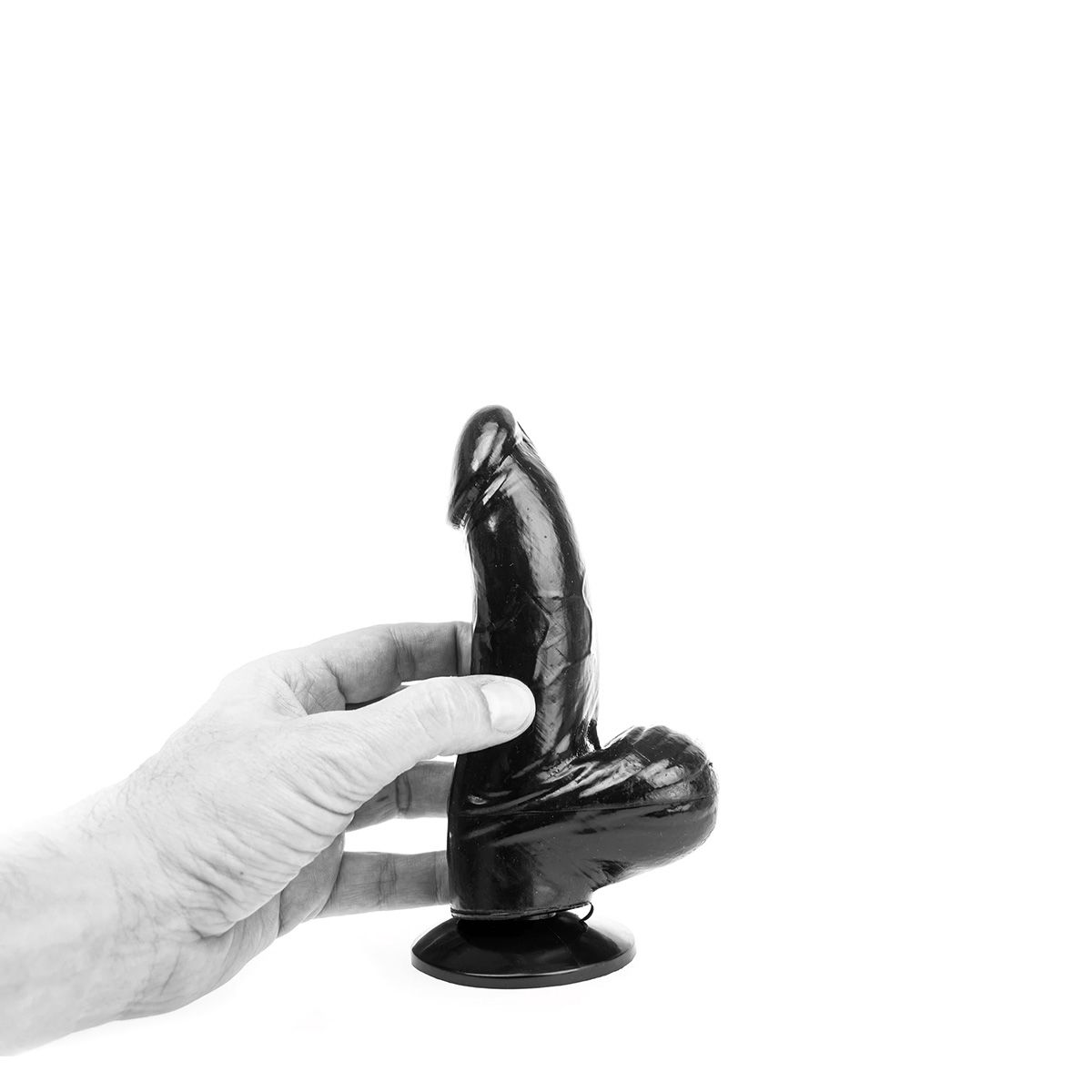 Domestic Partner Dildo Grenadier Zwart Small - 18 cm