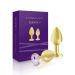 Rianne S Booty Plug Luxury Set Gold - 2 stuks Rianne S Booty Plug Luxury Set Gold - 2 stuks