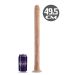 XXL Dildo Blanc Mamba - 49.5 cm