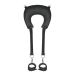 Easytoys Kussen met Enkelboeien en Leg Position Strap - Zwart Easytoys Kussen met Enkelboeien en Leg Position Strap - Zwart