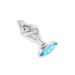 Kiotos Fist Buttplug met Blauwe Steen - L Kiotos Fist Buttplug met Blauwe Steen - L