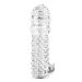 LoveSecret Penis Sleeve 01 Ribbed Transparant - 12.5 cm LoveSecret Penis Sleeve 01 Ribbed Transparant - 12.5 cm