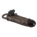 Rebel Penissleeve Extension met Vibrerende Bullet Regular Fit - Zwart