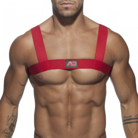 Addicted Basic Elastic Harnas - Rood