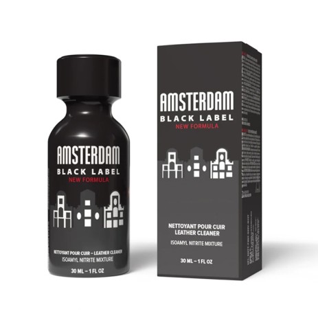 Amsterdam Black Label Poppers - 30 ml