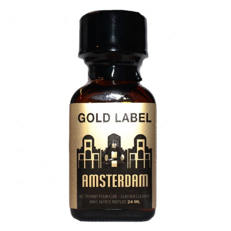 Amsterdam Gold Label Poppers - 24ml