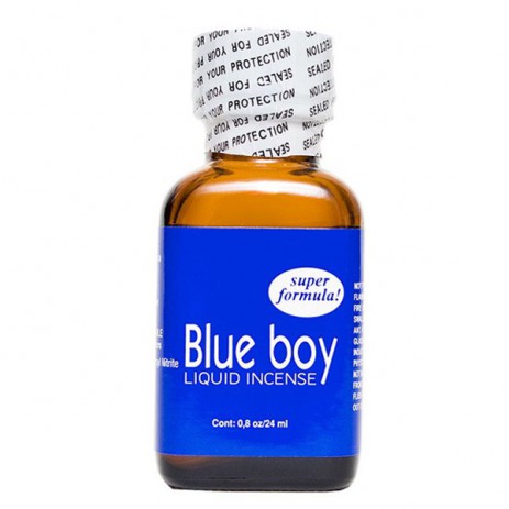 Blue Boy Poppers 30ml - Square Bottle