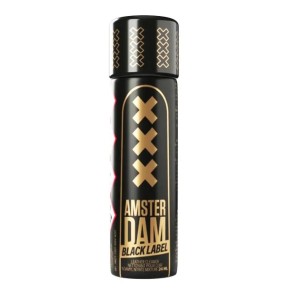 Amsterdam XXX Black Label Poppers - 24 ml