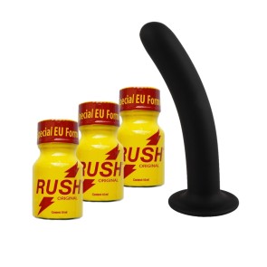 Combipack Rush Poppers & Anaal Dildo