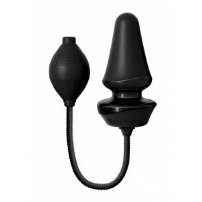 Opblaasbare Siliconen Buttplug open