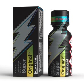 Original Super Black Label Poppers - 30 ml
