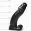 Dildo Stretcher Black afmeting