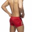 Addicted Side Stripe Short - Rood achterkant