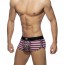Addicted Leo Stripe Trunk - Roze zijkant