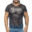 ES Collection Open Mesh T-Shirt - Blauw