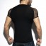 ES Collection Ranglan Mesh T-Shirt - Zwart achterkant