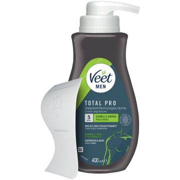 Veet Men TOTAL PRO Ontharingscrème - 400 ml