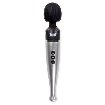 Pixey Deluxe Oplaadbare Wand Vibrator - Zilver