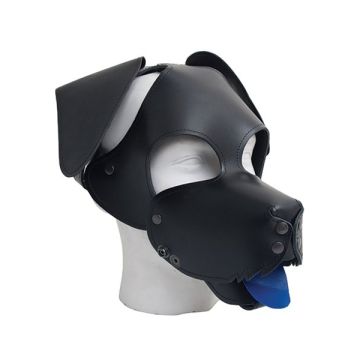 Mister B - Zwart Honden Masker Floppy*