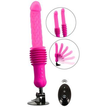 Vibrator RC Warming Fucking Machine - Roze