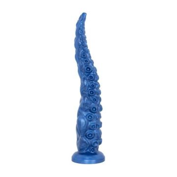 Mythical Mates Tentakel Dildo Kraken's Grasp Blauw - 32 cm