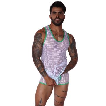 GIGO Net Tanktop - Groen