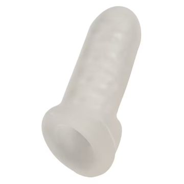 Rebel Penissleeve met Testikelring Transparant - 16.5 cm