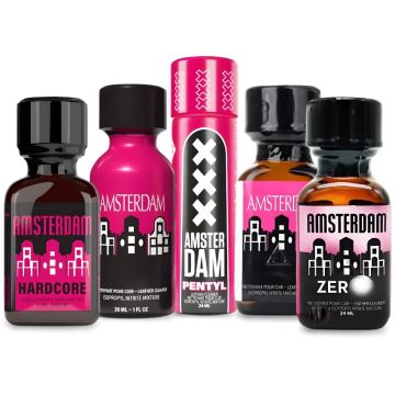 Amsterdam Pink Poppers - 5-Pack
