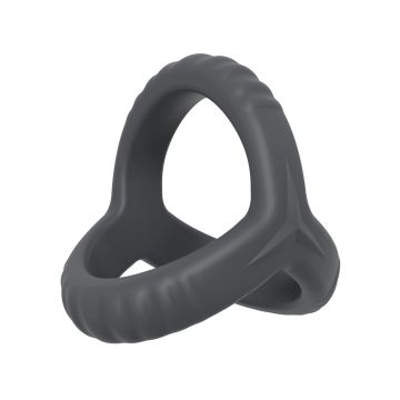 Playhouse Cockring en Ball Cage Savage - Grijs