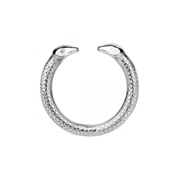 Kiotos Cockring Slang - Zilver