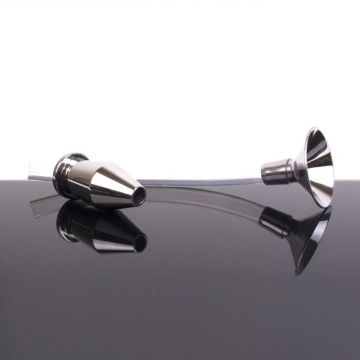Anus Trechter met holle Plug - L