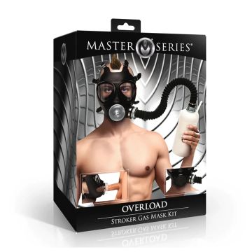Gasmasker Set Overload Stroker - Zwart