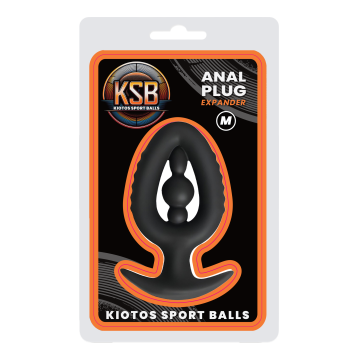 Kiotos Buttplug Expander met Interne Kraal - M