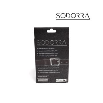 Sodorra Siliconen Ball Gag met Ademgaten - Zwart