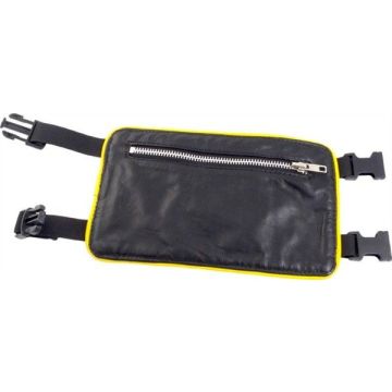 Party Wallet with Piping Yellow