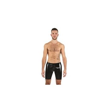 Mister B Rubber Fucker Shorts Black Yellow
