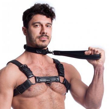 Vegan Leash Riem Zwart