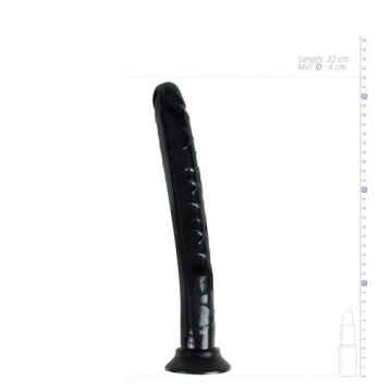 XR Brands Mega Dildo The Tower of Pleasure - Zwart