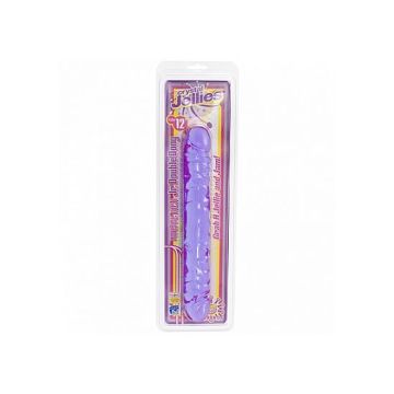 Dubbele Dildo Paars - Crystal Jellies