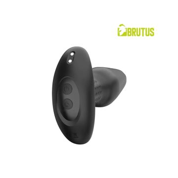 Brutus Vibrerende Buttplug Rimmer - Zwart