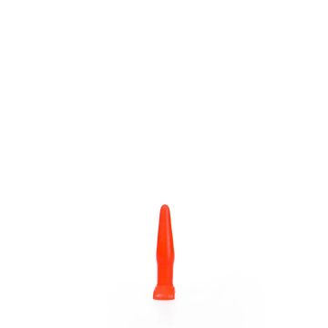 All Black Rick Butt Plug Rood - 12 cm