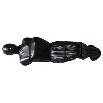 Kiotos PVC Body Bag Full Cover Straitjacket Zwart - L