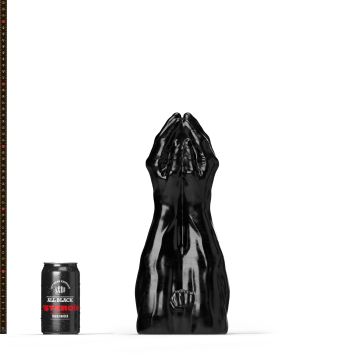 All Black Steroid The Diver Zwart - 34,5 cm