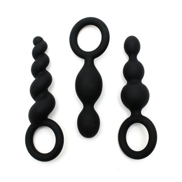 Satisfyer Plugs - Zwart
