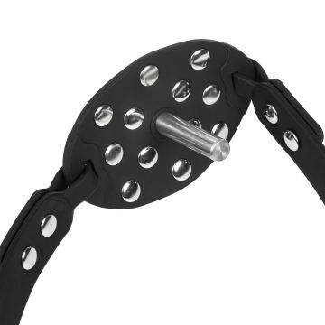 Rimba - Ballgag met Bit - Zwart/Rood