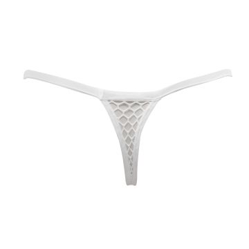 Amorable by Rimba Visnet String - One Size - Wit