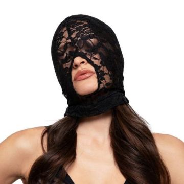 Bedroom Fantasies Kanten BDSM Masker - Zwart